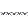 Rozeta kuta 16x8 mm / H135 x L950 mm