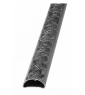 Pochwyt stalowy fakturowany liść 48x20 mm/L3000 mm