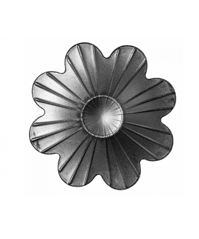 Kwiat stalowy ozdobny Fi 40 mm x 1,2 mm