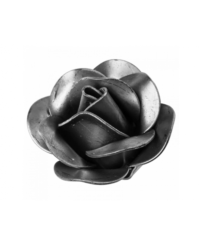 Kwiat stalowy ozdobny róża Fi 60 mm x 1,2 mm