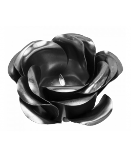 Pączek róży stalowy ozdobny Fi 80 mm x 0,5 mm