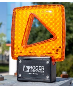 Lampa sygnalizacyjna LED24V pomarańczowa z anteną
