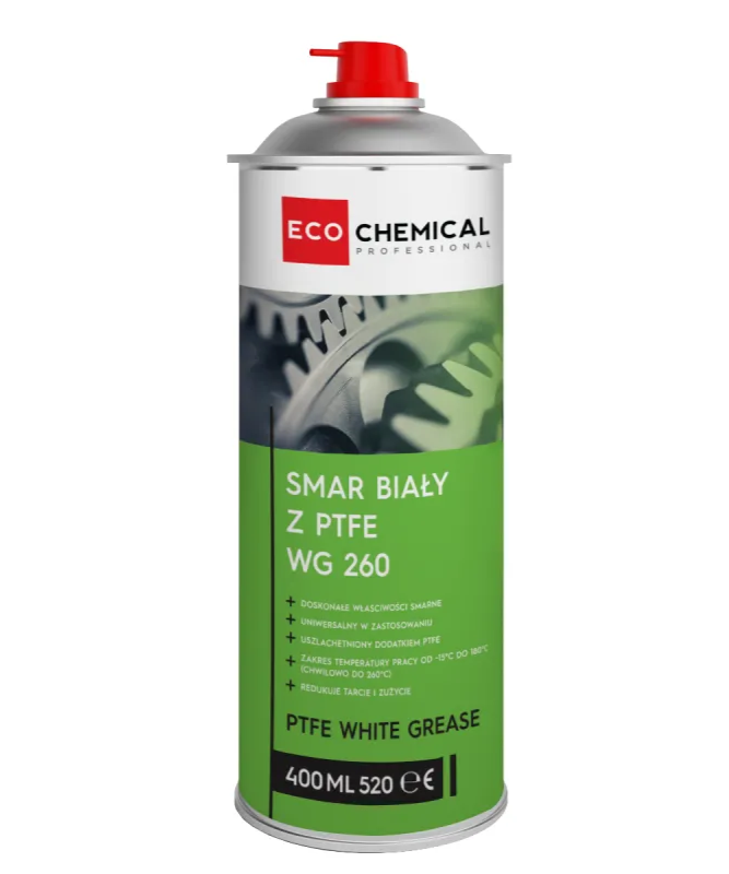 Smar biały z PTFE 400ml