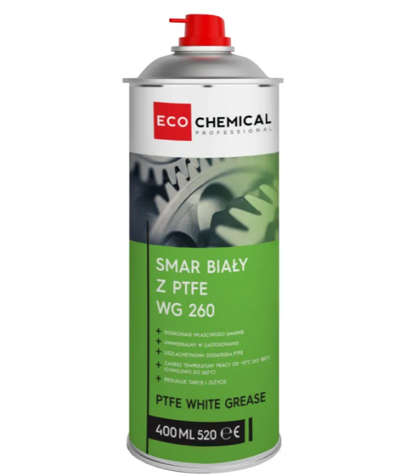 Smar biały z PTFE 400ml