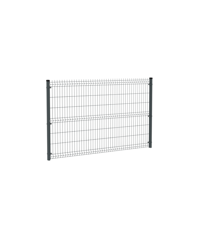 Panel ogrodzeniowy Fi 4,0 1,23 x 2,50 m ocynk