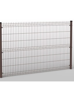 Panel ogrodzeniowy fi 4,0 1,23x2,50 m