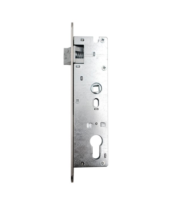 Zamek zapadkowo-zasuwkowy H220/72 mm – lewy, stal nierdzewna INOX