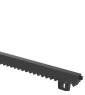 Listwa zębata z tworzywa L1000 x 20 mm ze śrubą i podkładka montażową