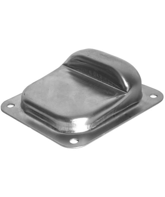 Stoper do bram skrzydłowych 158x138xH50 mm