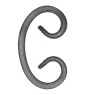 Spirala typu C 12x6 mm / H80 x L50 mm
