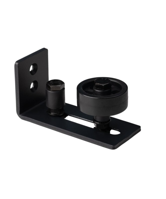 Prowadnik dolny do drzwi przesuwnych o grubości do 44 mm typu Barn Door