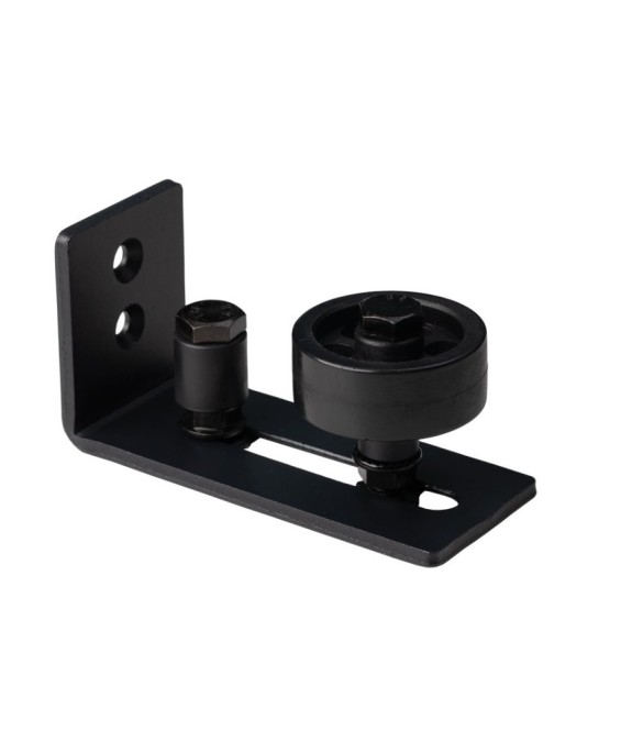 Prowadnik dolny do drzwi przesuwnych o grubości do 44 mm typu Barn Door
