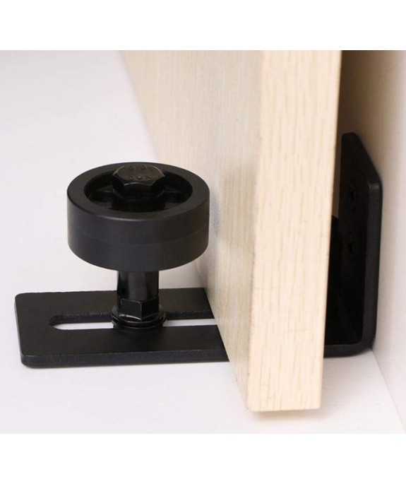 Prowadnik dolny do drzwi przesuwnych o grubości do 44 mm typu Barn Door
