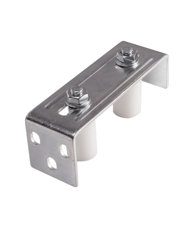 Prowadzenie górne regulowane do bram przesuwnych 160 mm z rolką Fi 30 mm