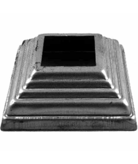 Maskownica stalowa otwór 40x40 mm / H30 x L92 x 92 mm