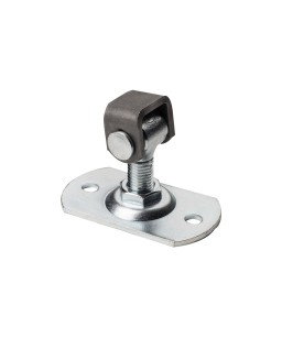 Zawias regulowany M16 z szyldem 100x55 mm, ocynkowany