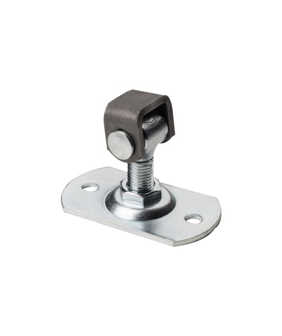 Zawias regulowany M16 z szyldem 100x55 mm, ocynkowany