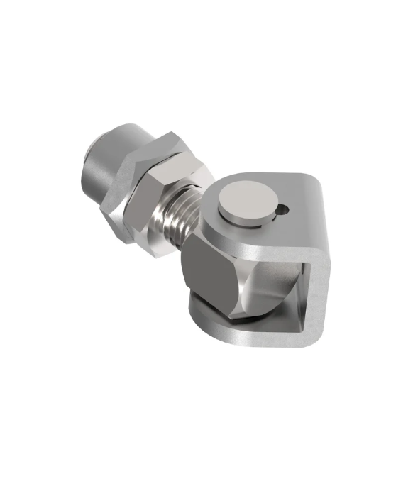 Zawias metalowy regulowany ocynkowany M16