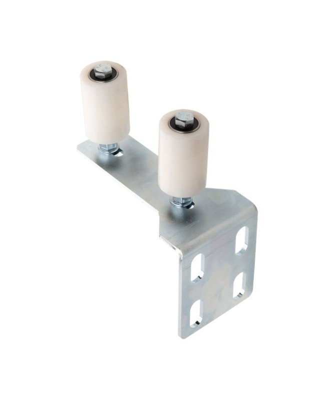 Prowadzenie górne regulowane do bram przesuwnych - rolka Fi 50 mm, H 76 mm