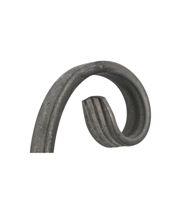 Spirala kuta typu S 12x6 mm / H 230 x L 80 mm