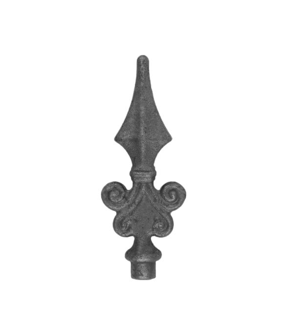 Grot stalowy fi 15 / H150 x L55 mm