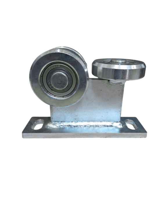 Wózek jezdny podwieszany 3 rolkowy metalowy do profilu 80 x 80