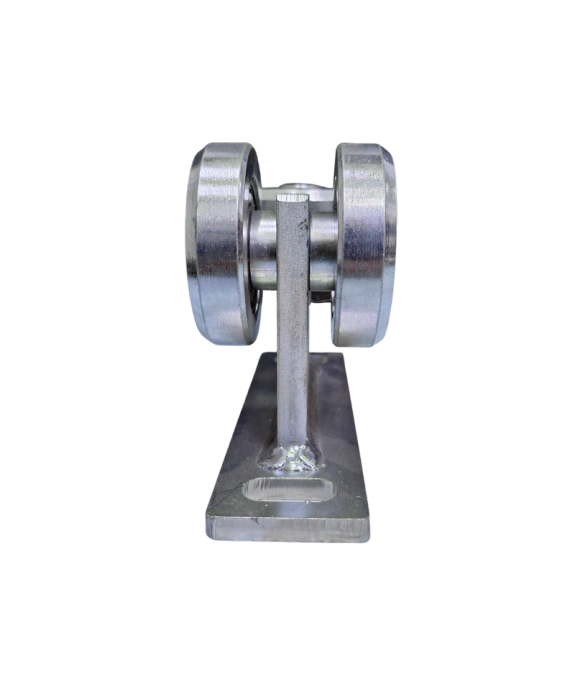 Wózek jezdny podwieszany 3 rolkowy metalowy do profilu 80 x 80