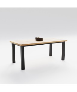 Stół loftowy z dębowym...