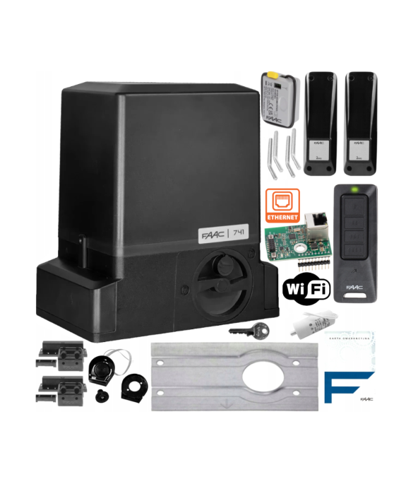 Napęd DELTA3 Smart Simply do bram przesuwnych 230V