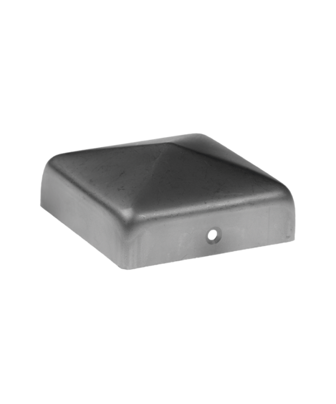 Daszek stalowy kopertowy na słupek 35x35x1 mm