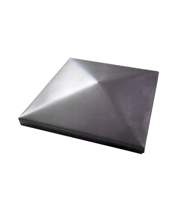 Daszek stalowy, kopertowy na słupek 50x50 mm