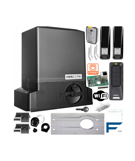 Napęd DELTA2 Smart Simply do bram przesuwnych 230V