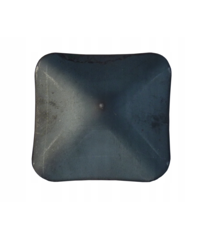 Daszek stalowy kopertowy 140x140x2 mm