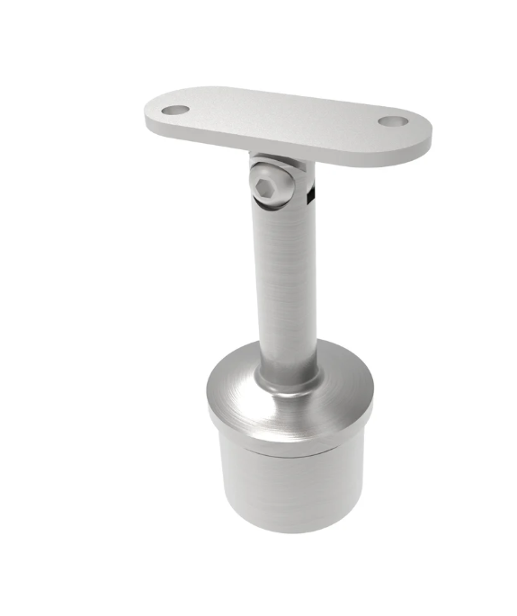 Podpora poręczy nierdzewna fi 42,4  satyna