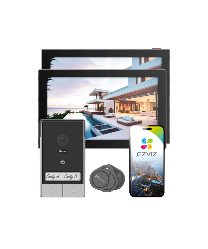 Wideodomofon EZVIZ HP7 2-rodzinny