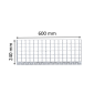 Krata stopień 600x240 pł 30x2 oczko 34x38 mm ocynk