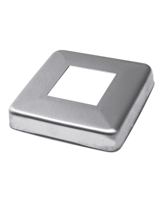 Maskownica nierdzewna otwór 40x40 / H20 x L 90x90x0,8 mm