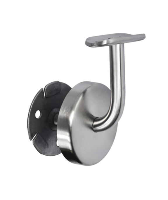 Mocowanie poręczy fi 42,4 z maskownicą fi70x12 mm satyna