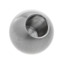 Kula wklejana fi 20 mm, otwór fi 12 mm satyna