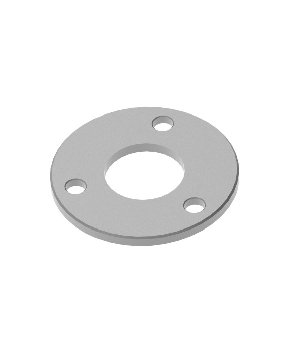 Stopa montażowa fi 100 mm na rurę fi42,4 mm satyna