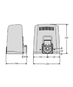 Napęd DEIMOS ULTRA BT B600 do bram przesuwnych 24V