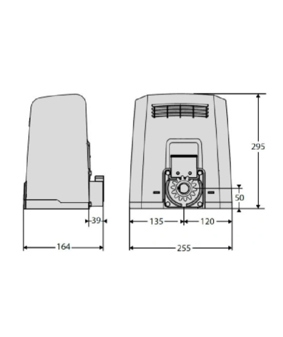 Napęd DEIMOS ULTRA BT B600 do bram przesuwnych 24V