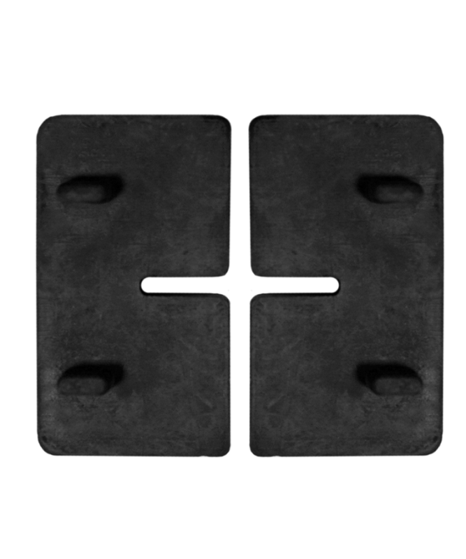 Uszczelka gumowa do uchwytu szkła o grubości 8 mm para