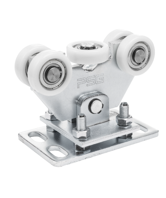 Wózek jezdny 5 rolkowy z tworzywa do profilu 70x70