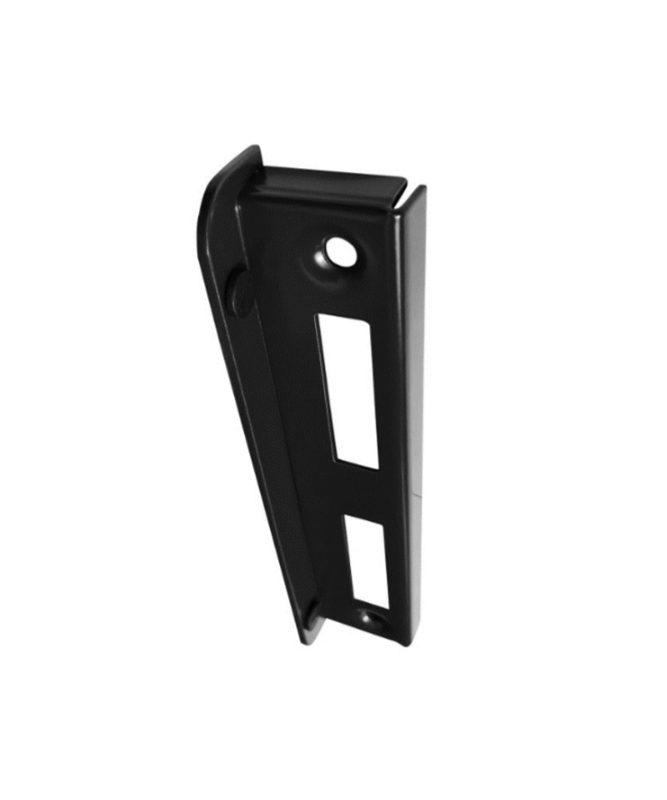 Zaczep furtki H200 x L40 mm - czarny półmat