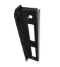 Zaczep furtki H200 x L40 mm - czarny półmat