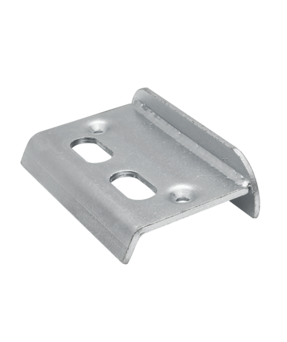 Stoper do bramy z otworami pod rygiel ocynk 67mm