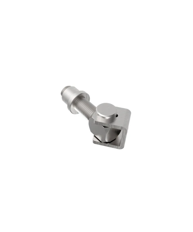 Zawias regulowany do wspawania nierdzewny M12 inox