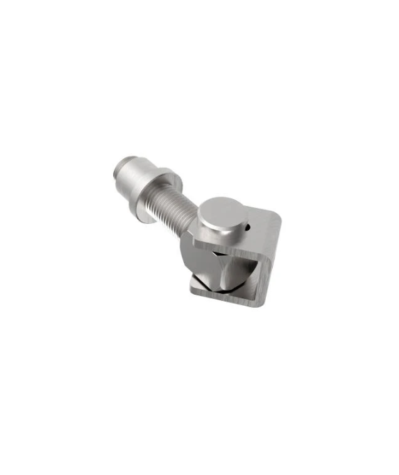 Zawias regulowany do wspawania nierdzewny M20 inox