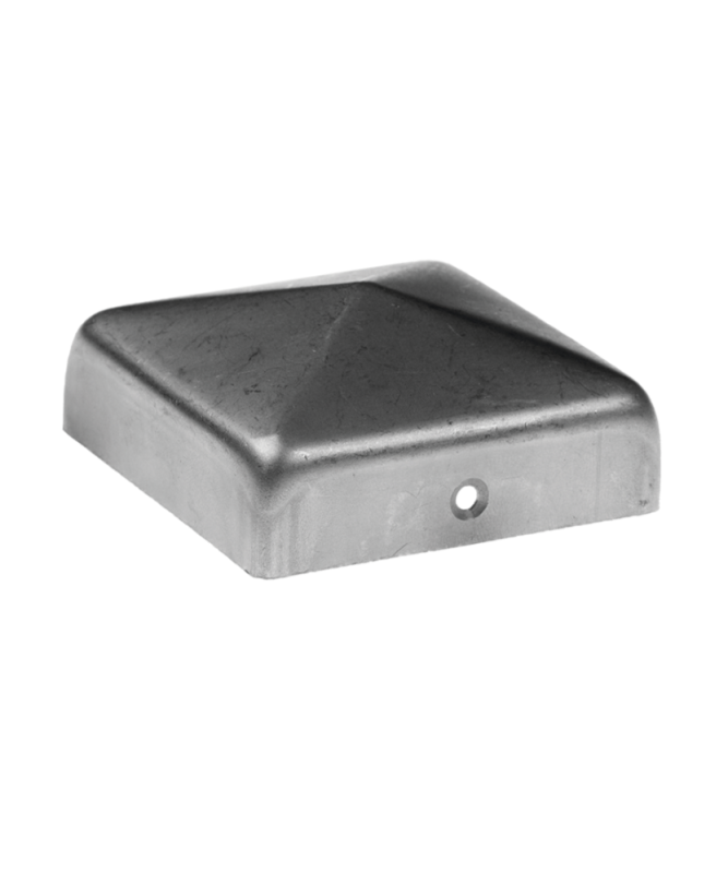 Daszek stalowy kopertowy 120x120x1 mm  ocynkowany